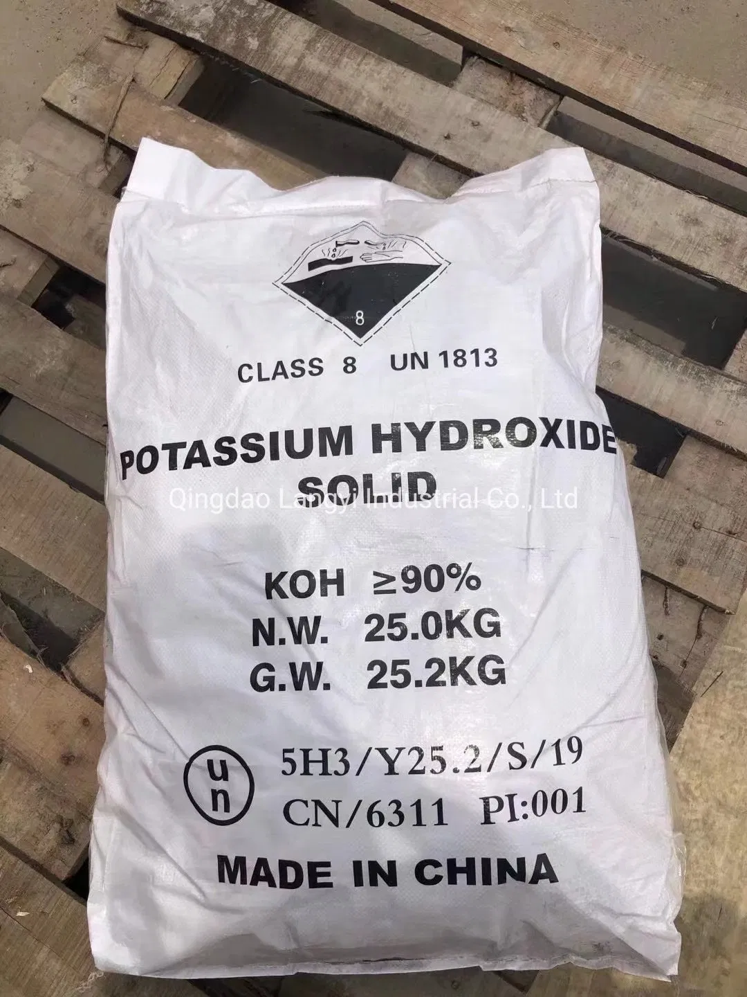 Kaliumhydroxid KOH CAS 1310-58-3 für Färbereianwendungen