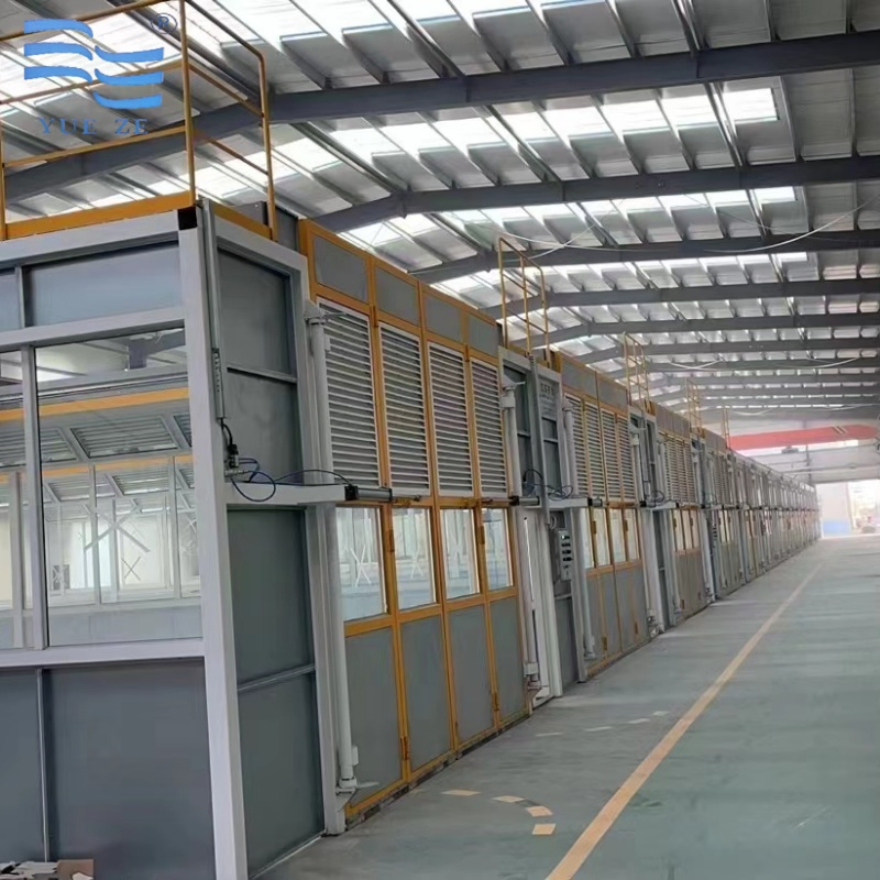 Customized Sand Blasting Chamber for Metal Surface Preparation