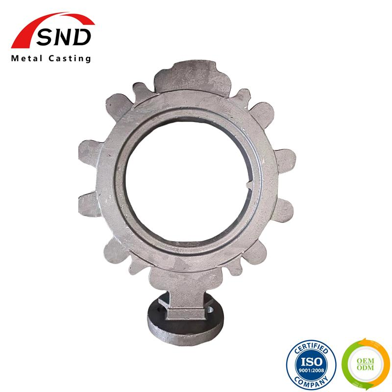 CF8 Steel Casting Butterfly Valve Body Casting