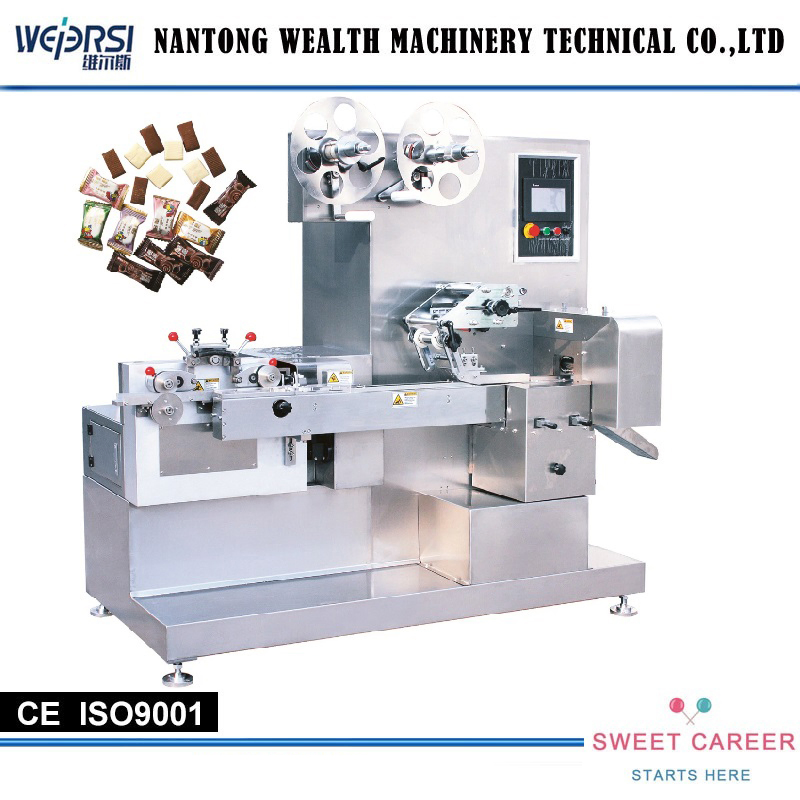 Toffee and Bubble Gum Cutting and Pillow Packing Machine
