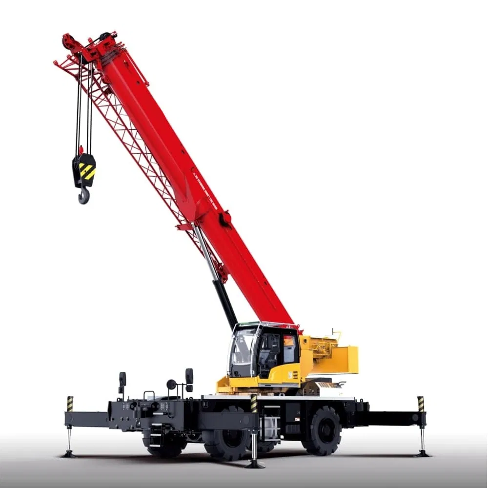 30tons Rough Terrain Crane SRC300T Mobile Crane with 4 Boom Sections