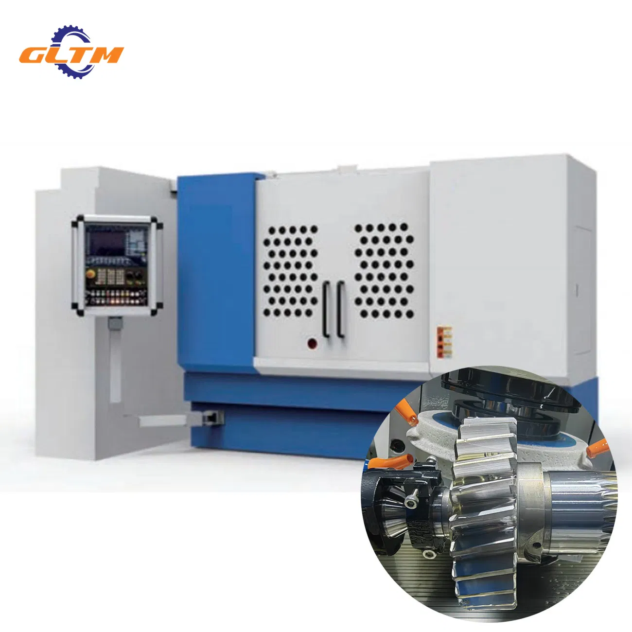 Rectifieuse CNC de profils d'engrenages à table horizontale de 400 mm de diamètre avec module max. 14