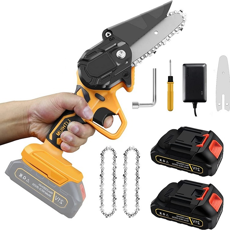 Professional Rechargeable Household Cordless Mini Chainsaw