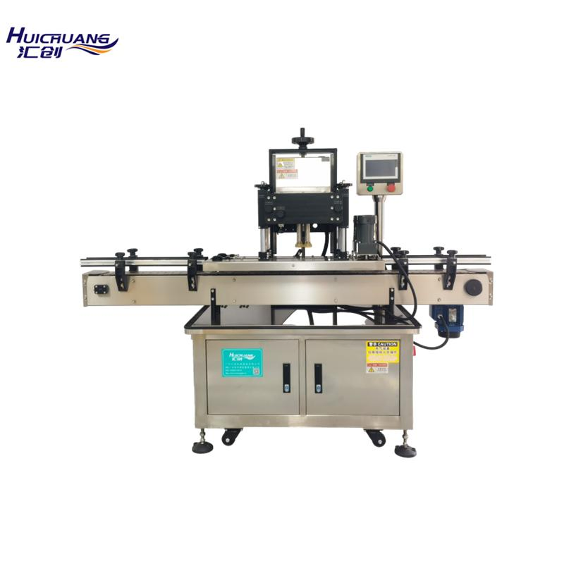 Máquina taponadora neumática automática para tapones de rosca y presión