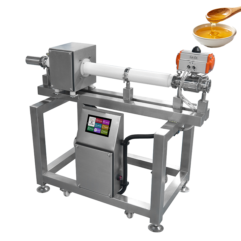 Pipeline Food Metal Detector for Soup and Juice Processing
