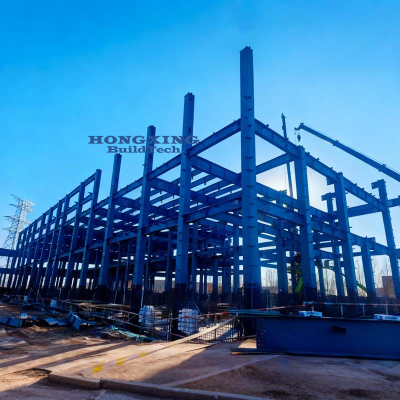 Prefabricated Metal Building Industrial Storage Facility Steel Structure Factory Steel Structure Warehouse