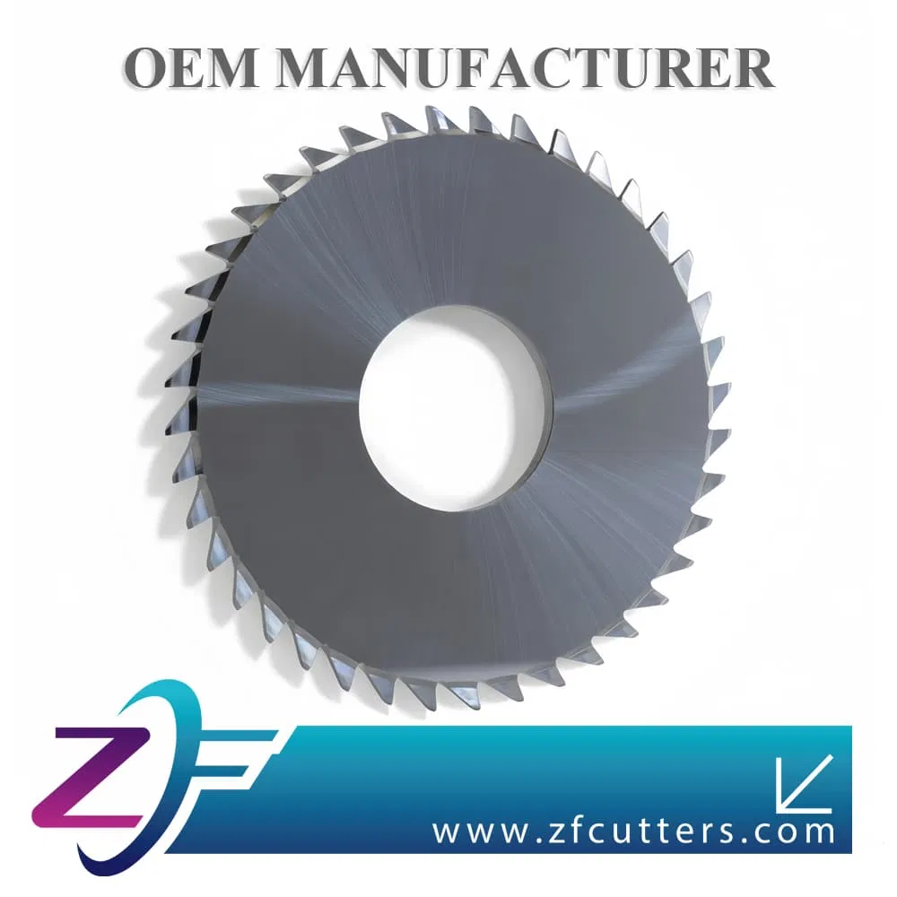 High Precision Tungsten Carbide V Groove Cutting Blade for Woodworking