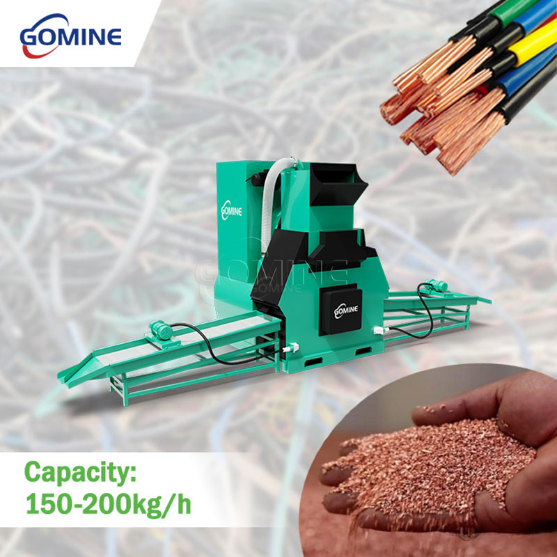 Copper Wire Recycling Machine Copper Cable Granulator Wire Granulator for Sale