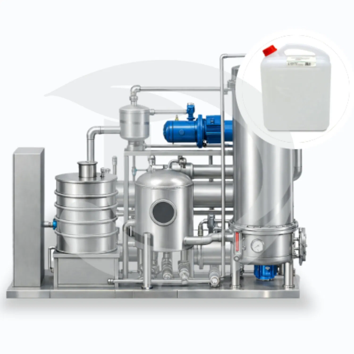 Système de raffinage à distillation à reflux moléculaire à vitesse variable et pompe à chaleur à haute gravité pour la récupération de solvant éthanol