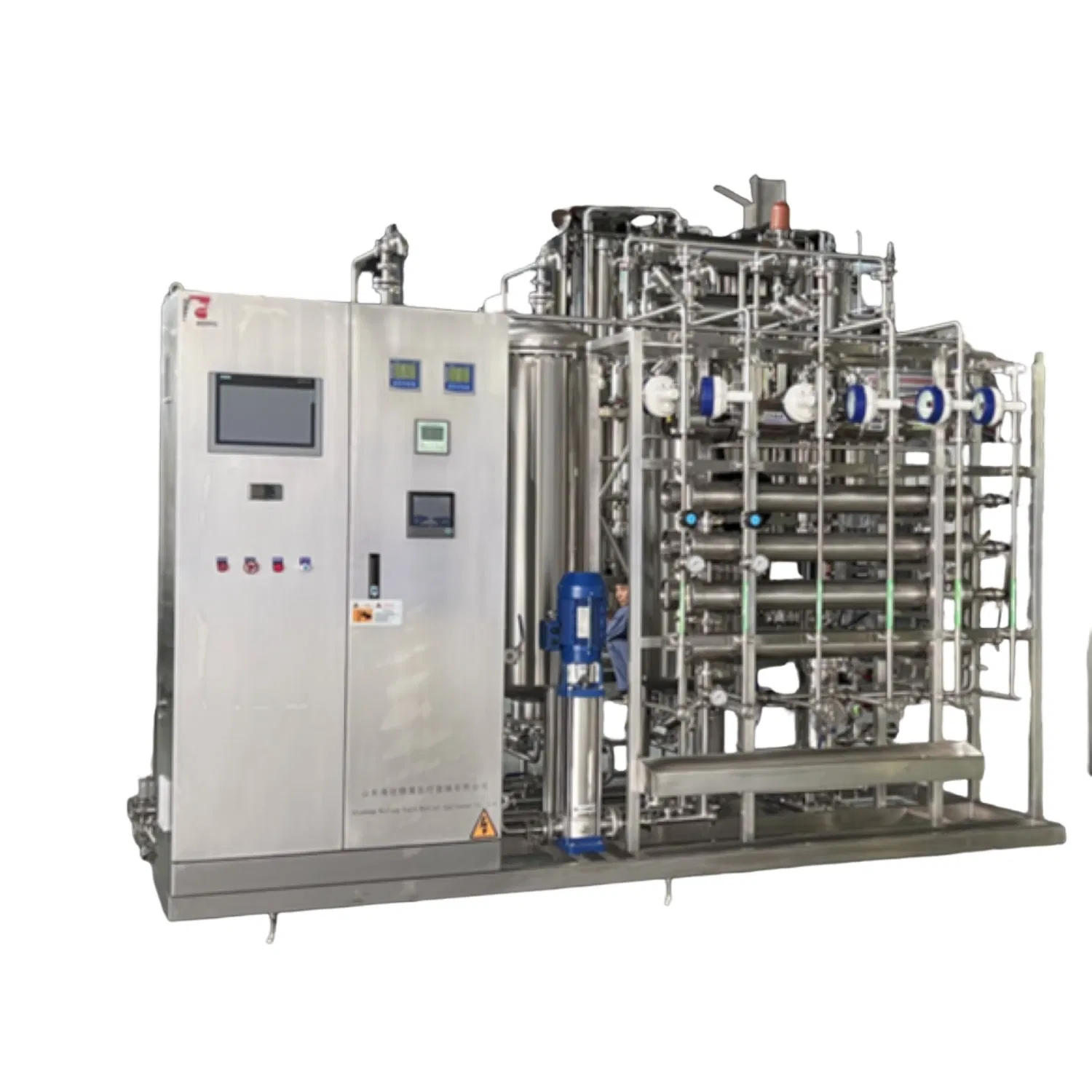10000L/H High-Quality Purified Water Treatment Plant for Pharma Industries with Pre-Treatment and CIP Function