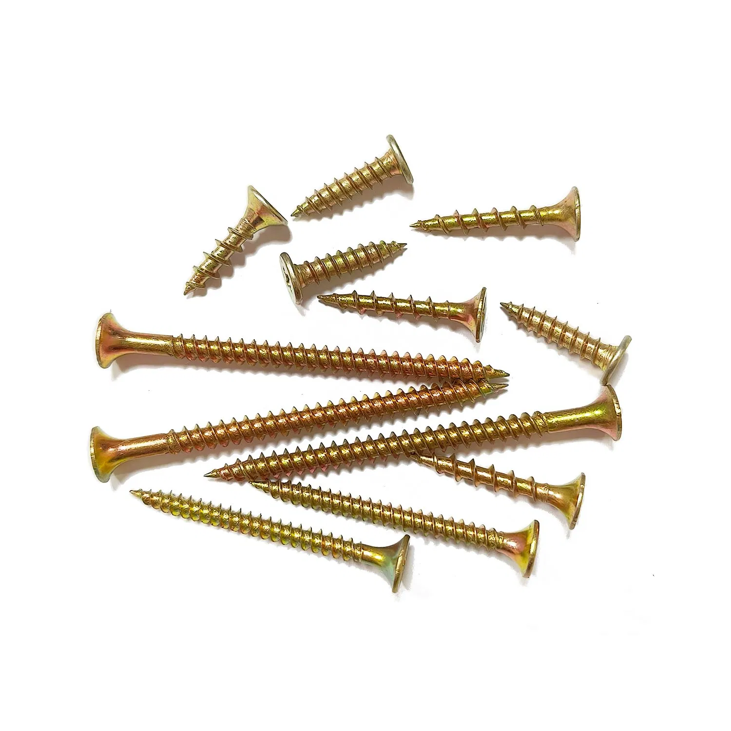 Carbon Steel Fastener Color Zinc Drywall Screw for Partition Wall Installation