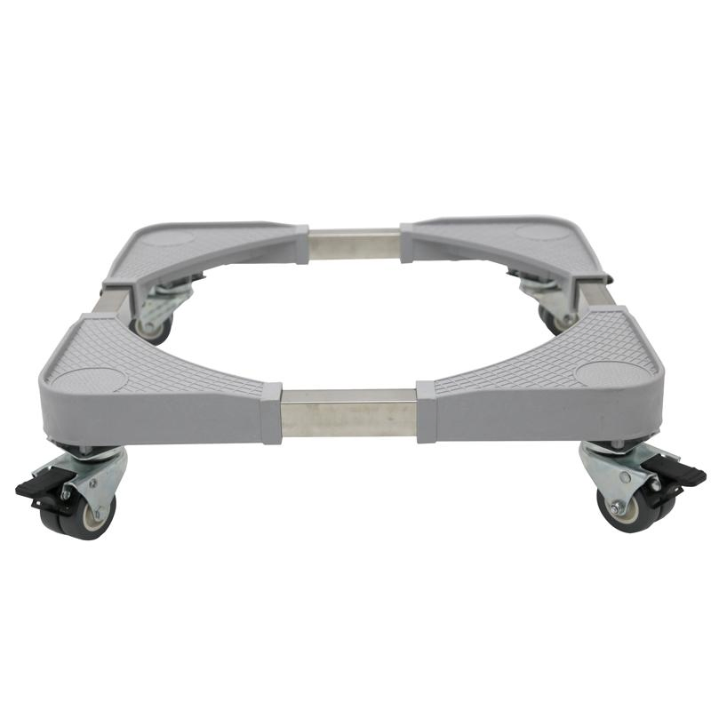 Adjustable Movable Washing Machine Base Stand with Wheels