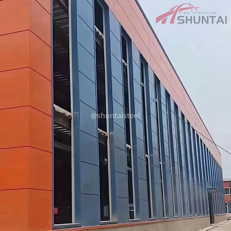 Quick Build Prefabricated Steel Shed, Steel Structure Workshop, Hangar and Warehouse