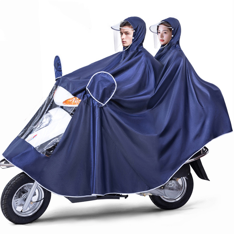 Compact Rain Suit for Long Distance Travel with Inner Mesh Lining Circulation