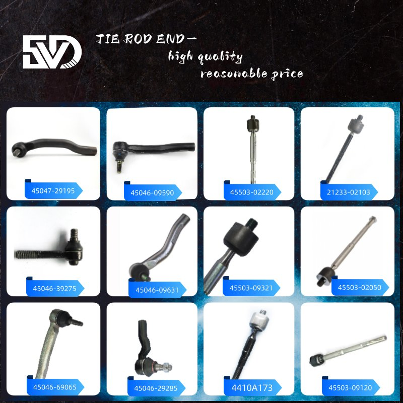 Rack and Tie Rod End for Japanese and Korean Vehicles