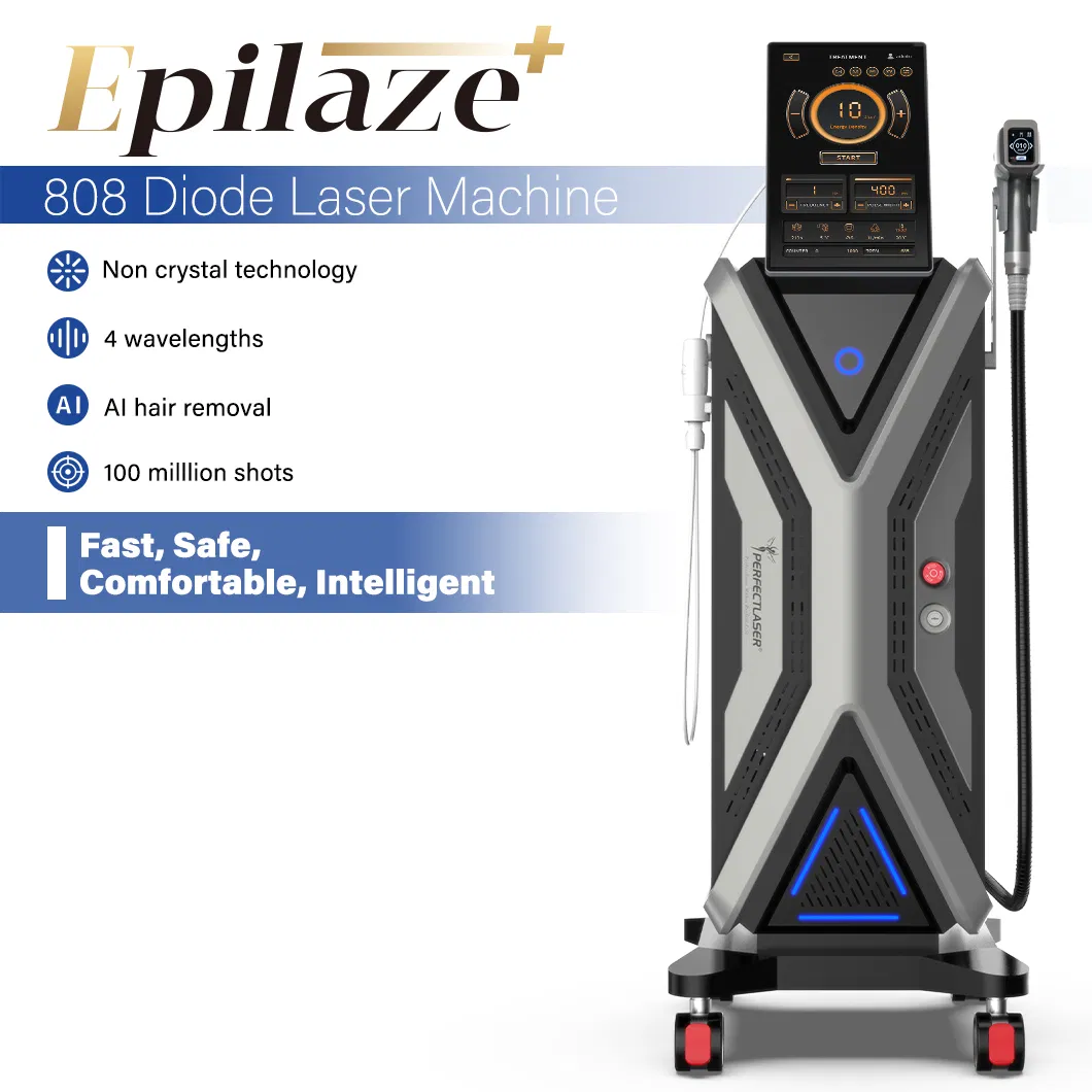 Effiziente komfortable 600W Kompressor-Diodenlaser-Haarentfernungsmaschine