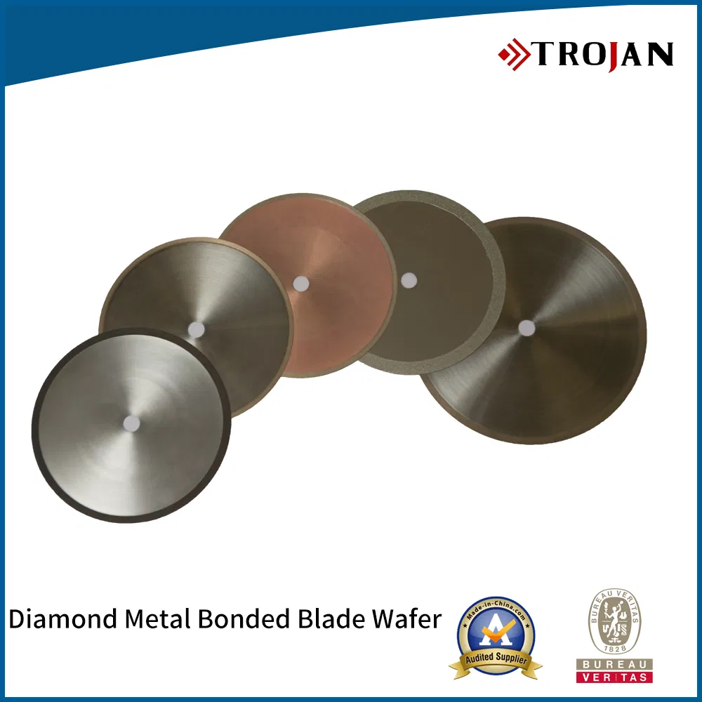 Diamond Metal Bond Wafering Blade, Diamond Plating Blade Cutting Wafer, Diamond Resin Bonded Blade Wafer