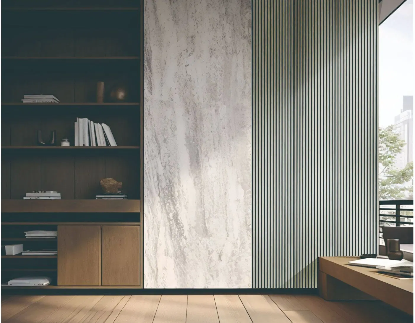 Wood Slat Wall Soundproof Acoustic Panels