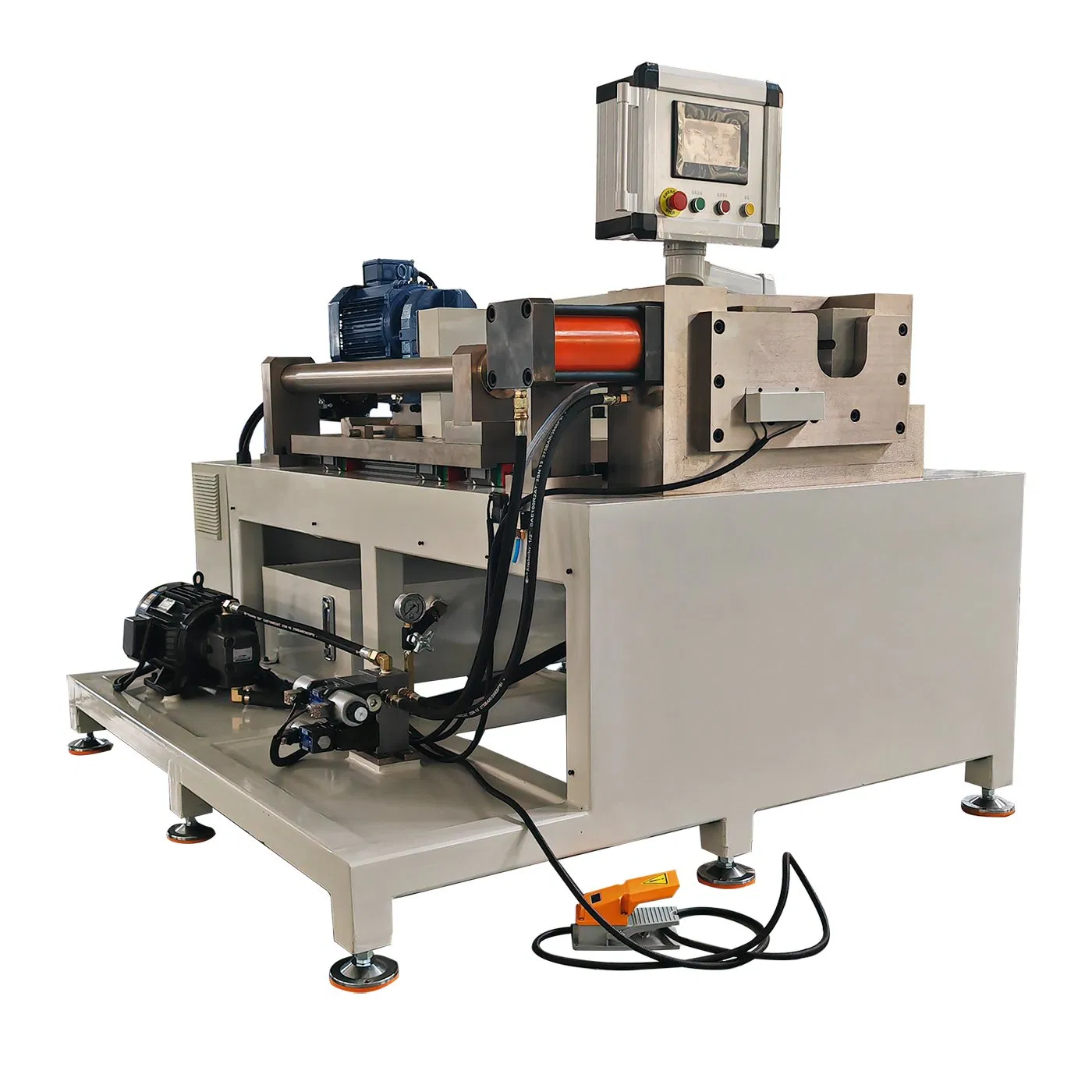 Machine entièrement automatique de rétrécissement, d'expansion et de bombement des tuyaux Machine de formage des extrémités de tubes du système de refroidissement
