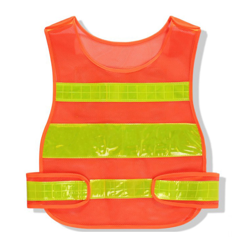 High Visibility Lightweight Safety Vest with Reflective Strips