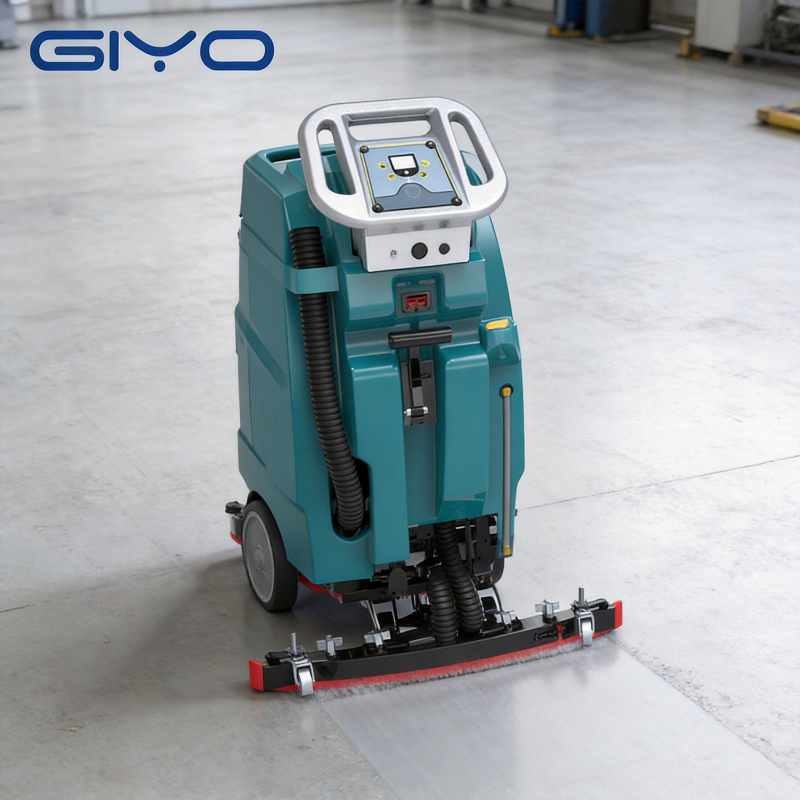 Efficient and Safe Self-Propelled Walk Behind Floor Scrubber