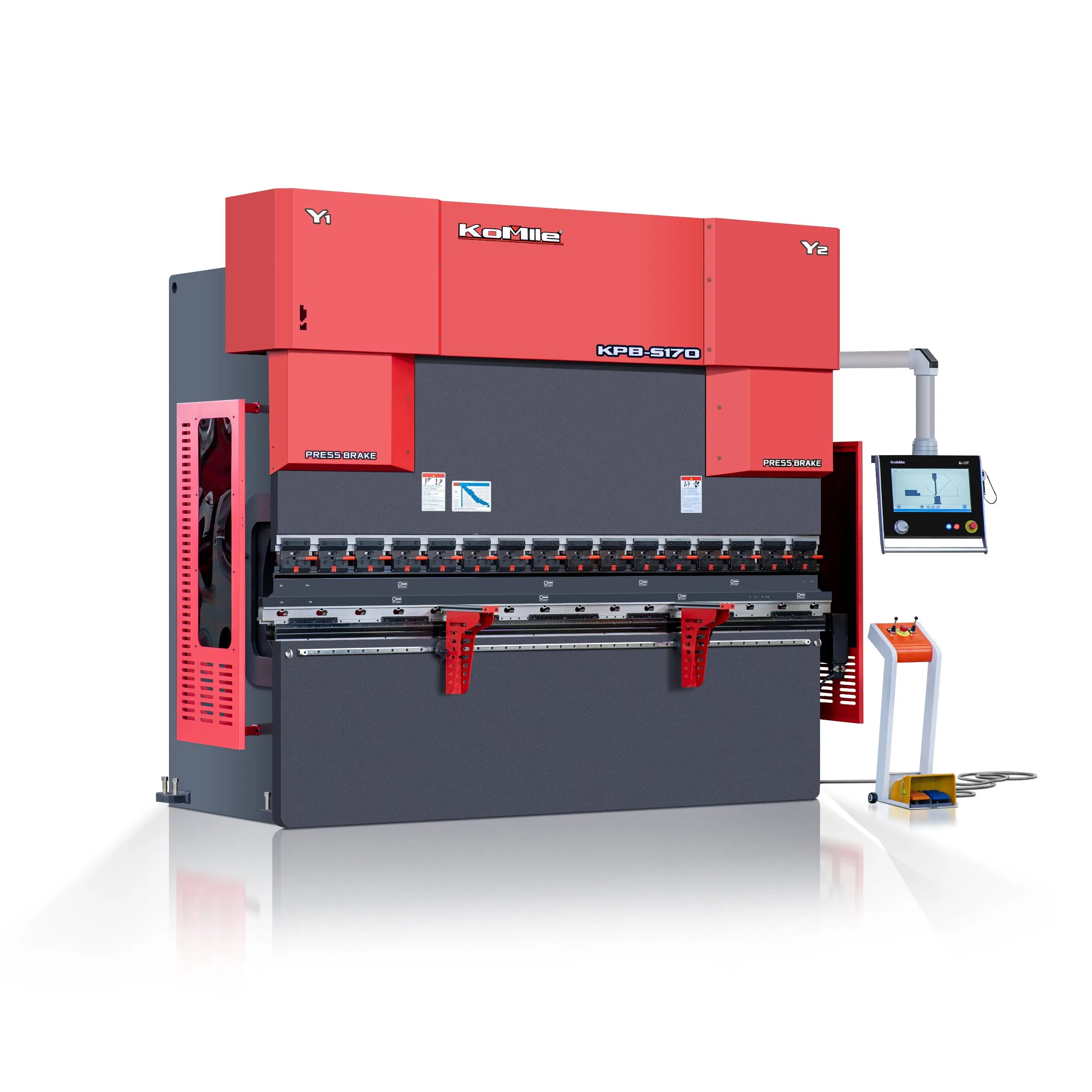 170t CNC-Servopressbremse Blechbiegemaschine 3200mm Arbeitstisch