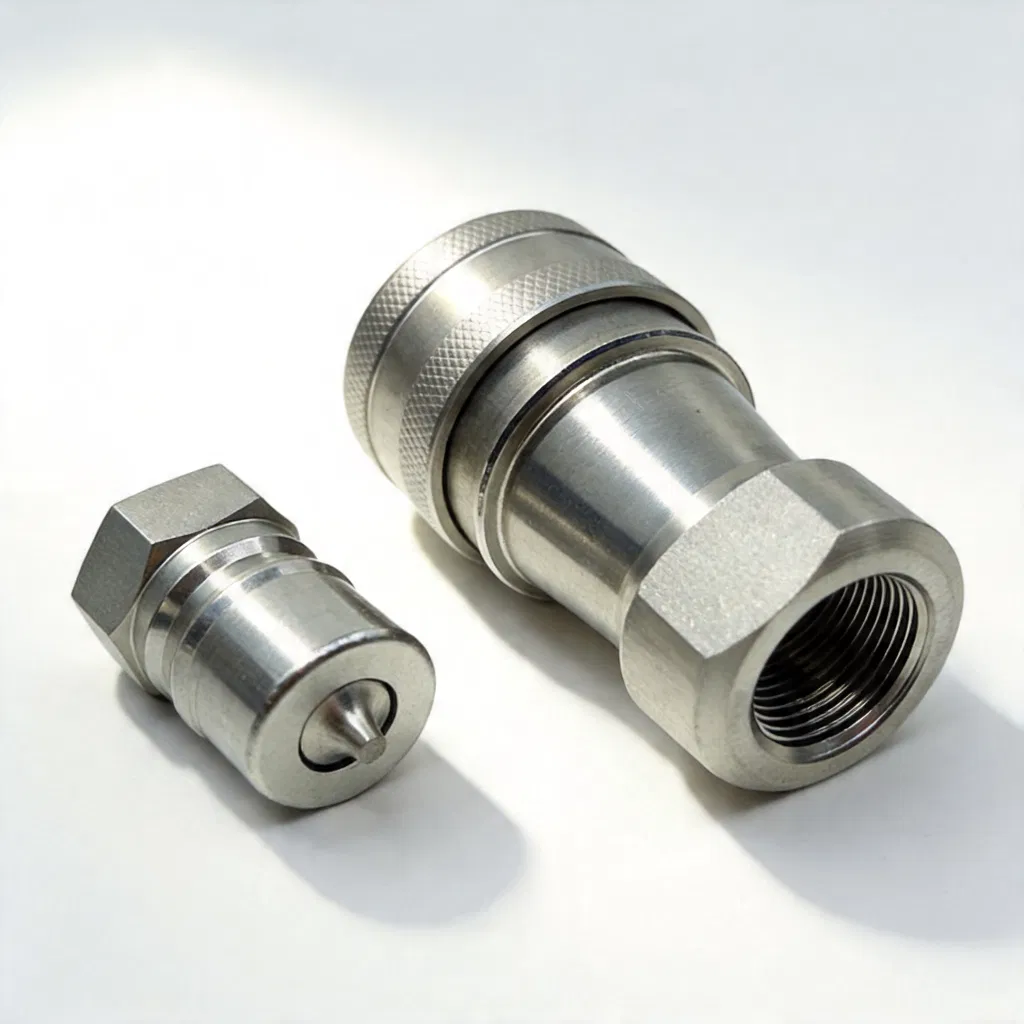 Heavy-Duty Stainless Steel Quick Release Hydraulic Coupling Kzf-03sf