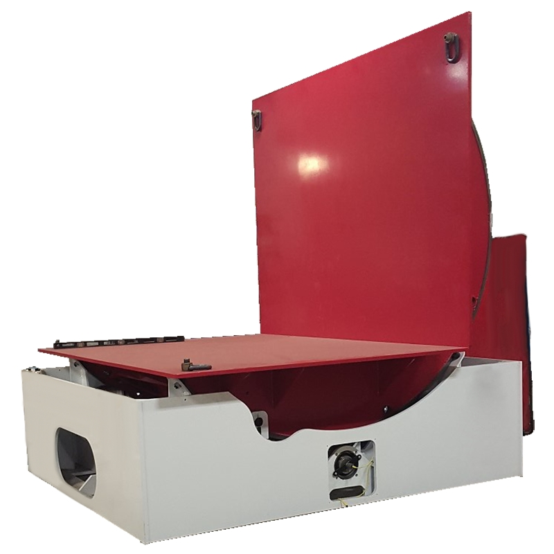 Máquina volteadora e inclinadora automática para una fabricación eficiente