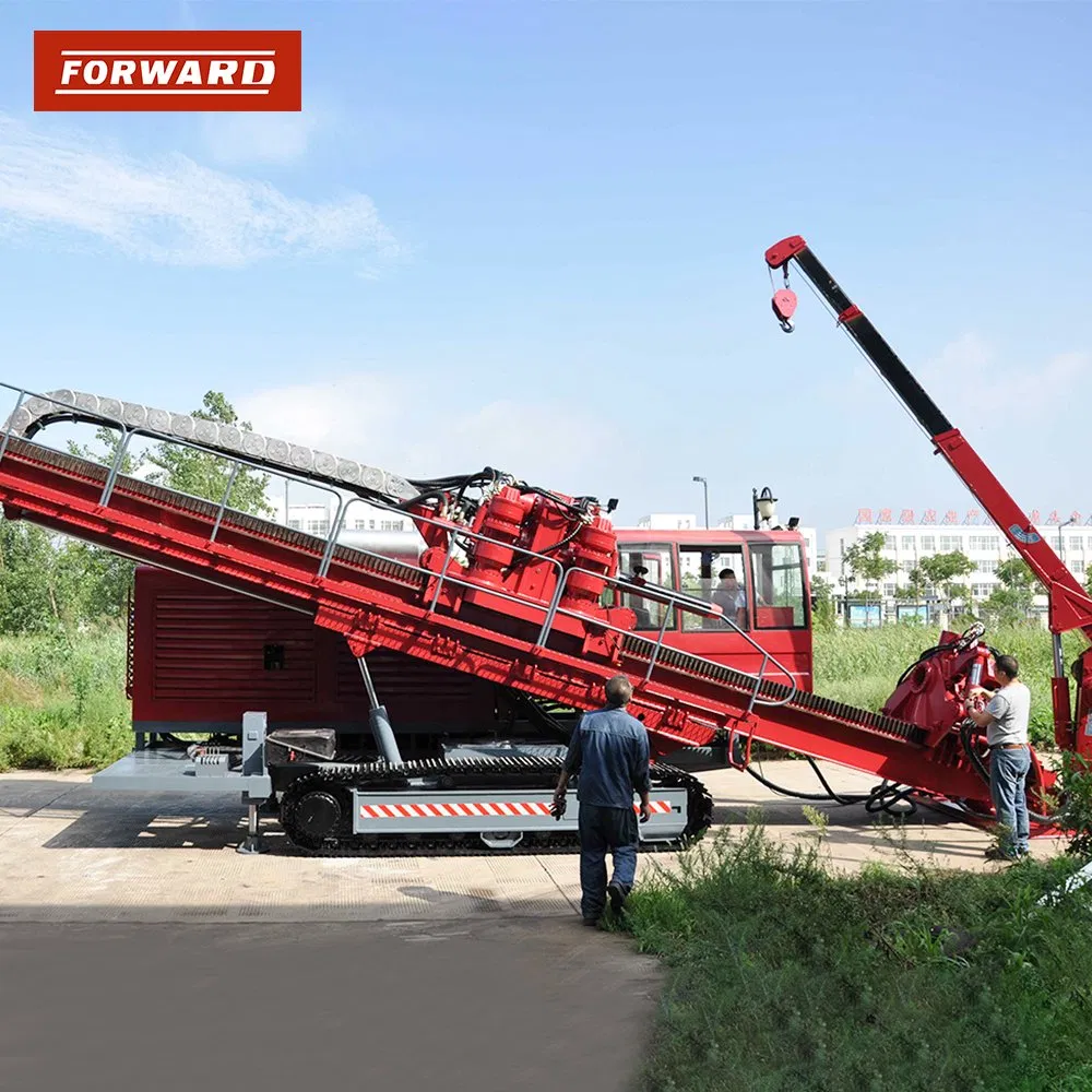 Ground Pipe Cable Laying Hydraulic Trenchless Horizontal Directional HDD Drill Rig