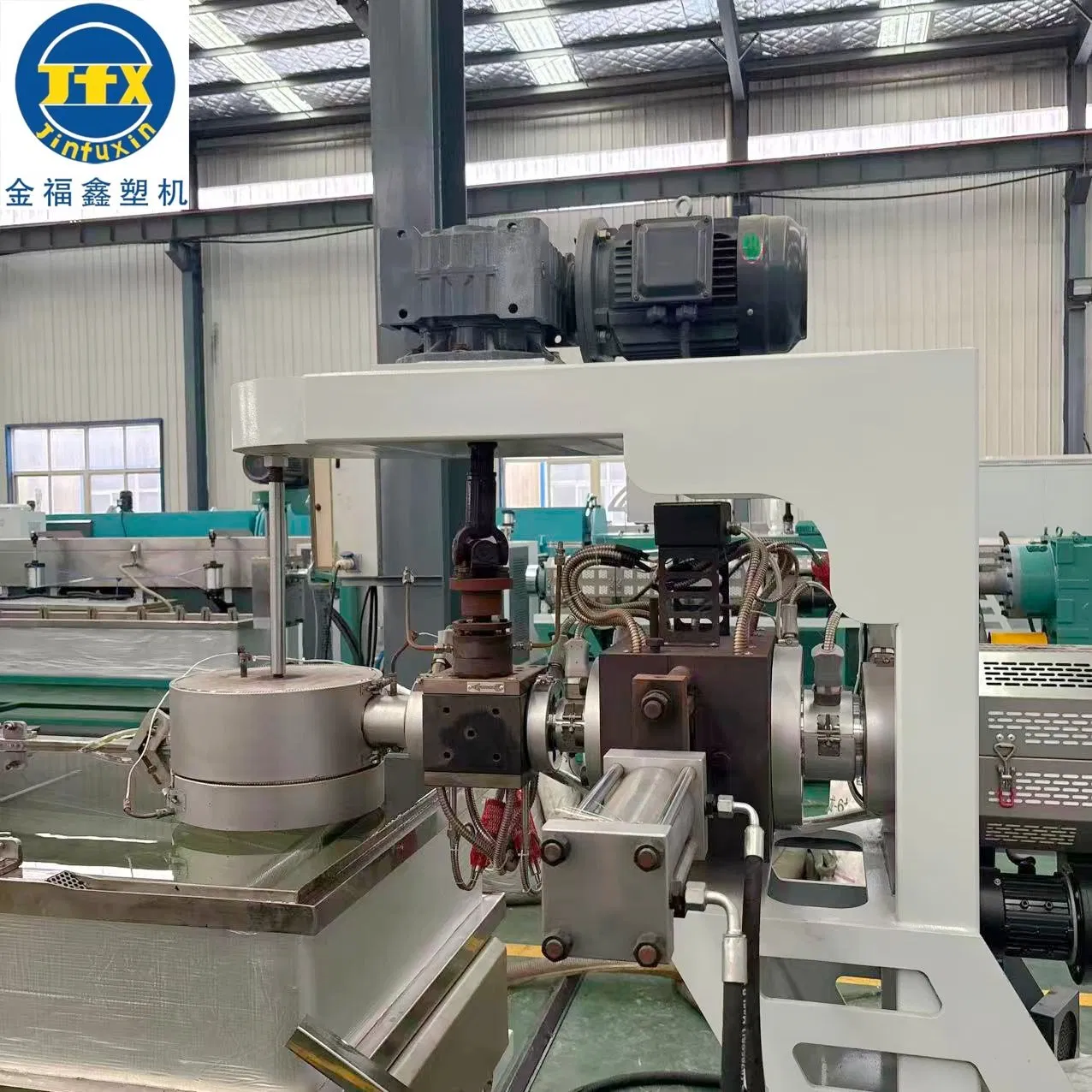 PE Single-Screw Monofilament Wire Production Line with Motor & Bearing Fully Automatic High Productivity