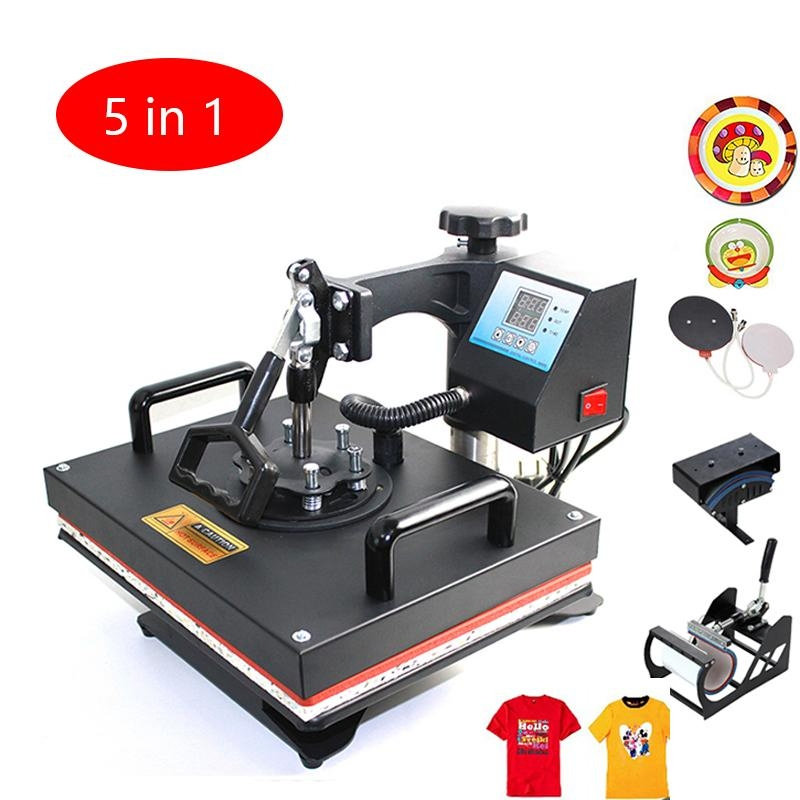 Easysub 5 in 1 Sublimation Heat Transfer Sublimation Heat Press Machine