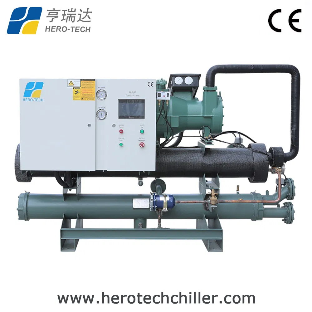Da 50HP a 360HP Refrigeratore ad Acqua a Vite Raffreddato ad Acqua da 60ton a 400tr