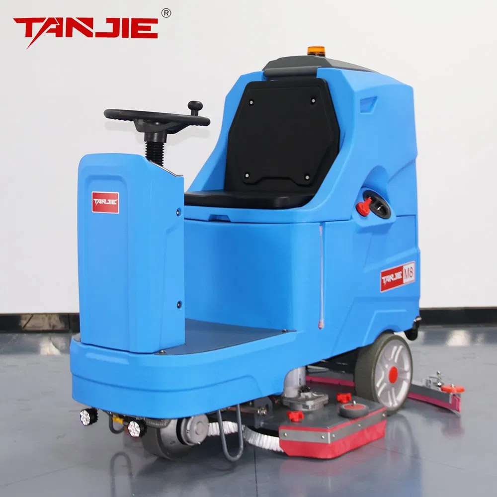 Large Ride on Floor Scrubber Electric Wet Dry Floor Care Cleaning Machine for School Hospital Station