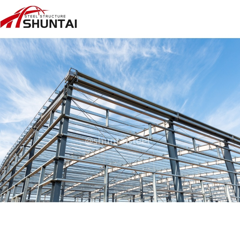 Materiales de estructura de acero prefabricada de alta resistencia y bajo costo OEM ODM para almacén, fábrica, edificio de mercado de metales