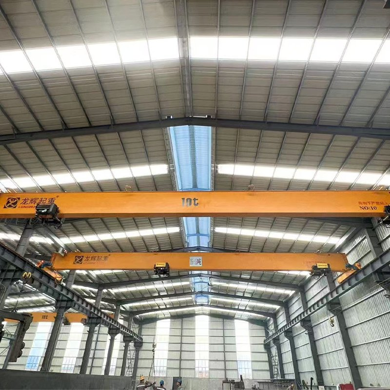 European Single Girder Crane for Workshop, Lightweight Design, Variable Frequency Control