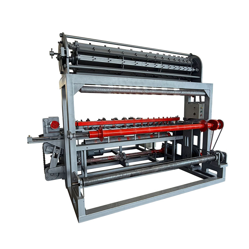 Full Auto Grassland Field Fence Machine Galvanized Farm Cattle Fence Weaving Machine