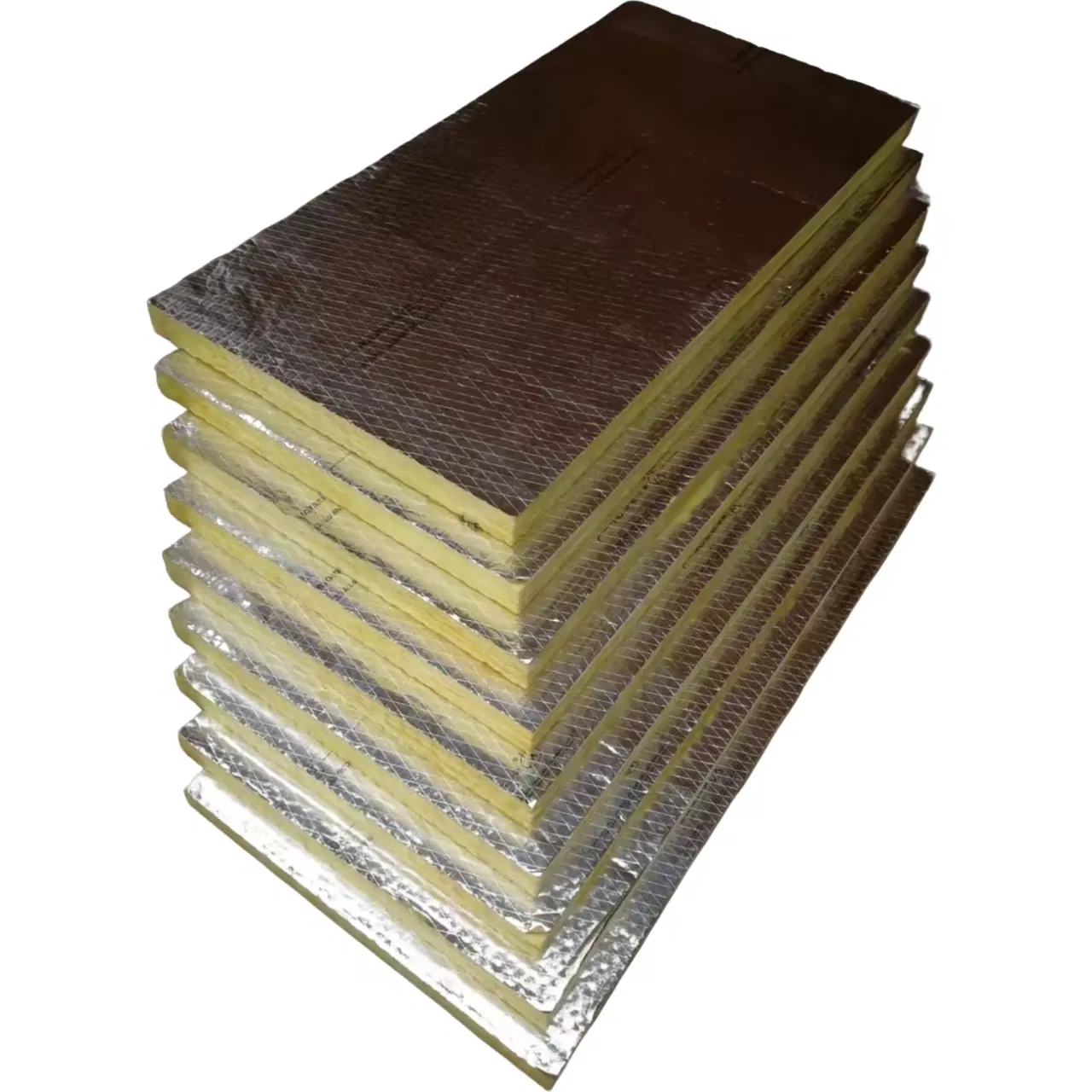 Class A Fireproof Glass Wool Board for Fire Smoke Exhaust System