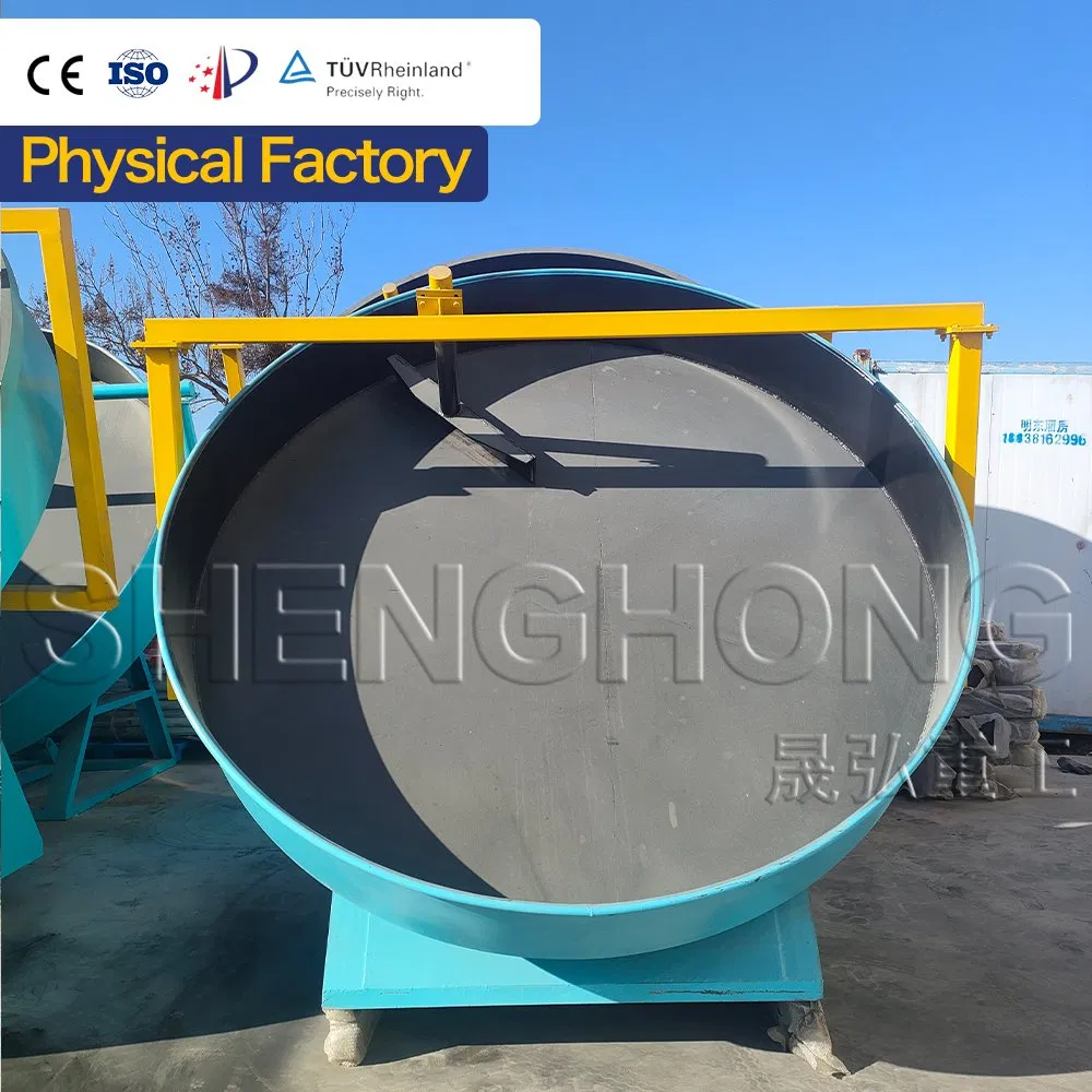 Chemical Fertilizer Organic Fertilizer Compost Machine Disc Granulator