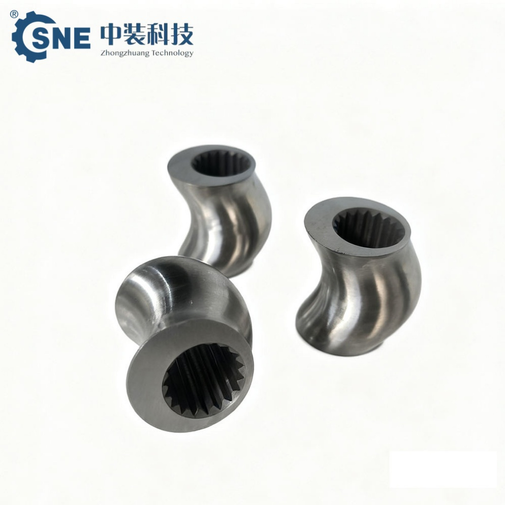 High Strength Wear-Resistant OEM Extruder Screw Element for Plastics and Rubber Industry