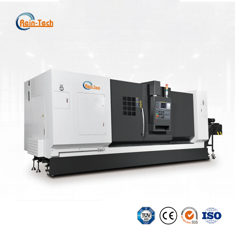 High-Precision CNC Lathe Machine for Automotive Manufacturing with Integrated Casting Body