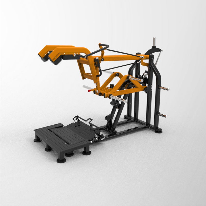Commercial Gym Fitness Equipment Leg Press Strength Fitness Durable Hack Squat Machine
