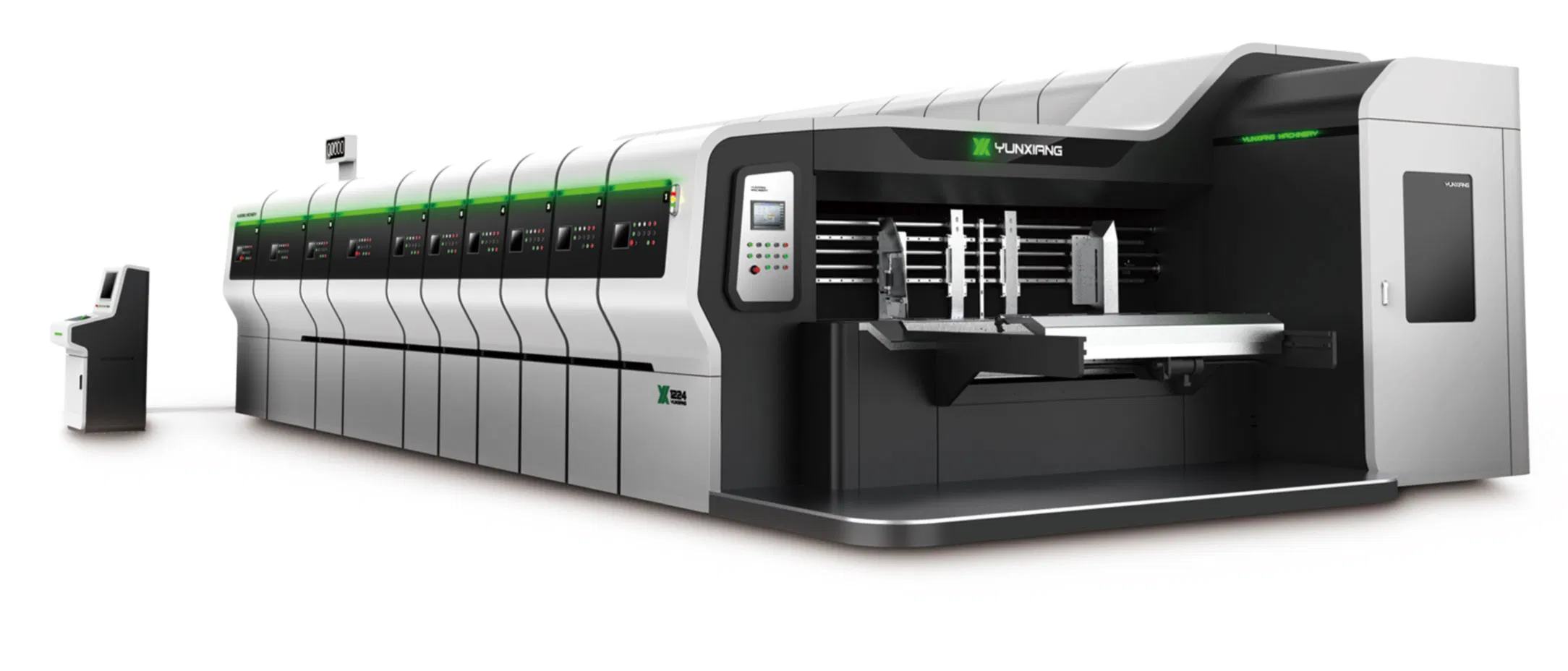 HD High Quality 5+1 Printing Varnish Coating and Drying Machine