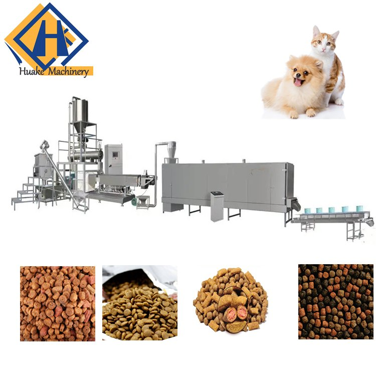 Macchina automatica per la produzione di crocchette per cani Attrezzatura per alimenti per animali domestici