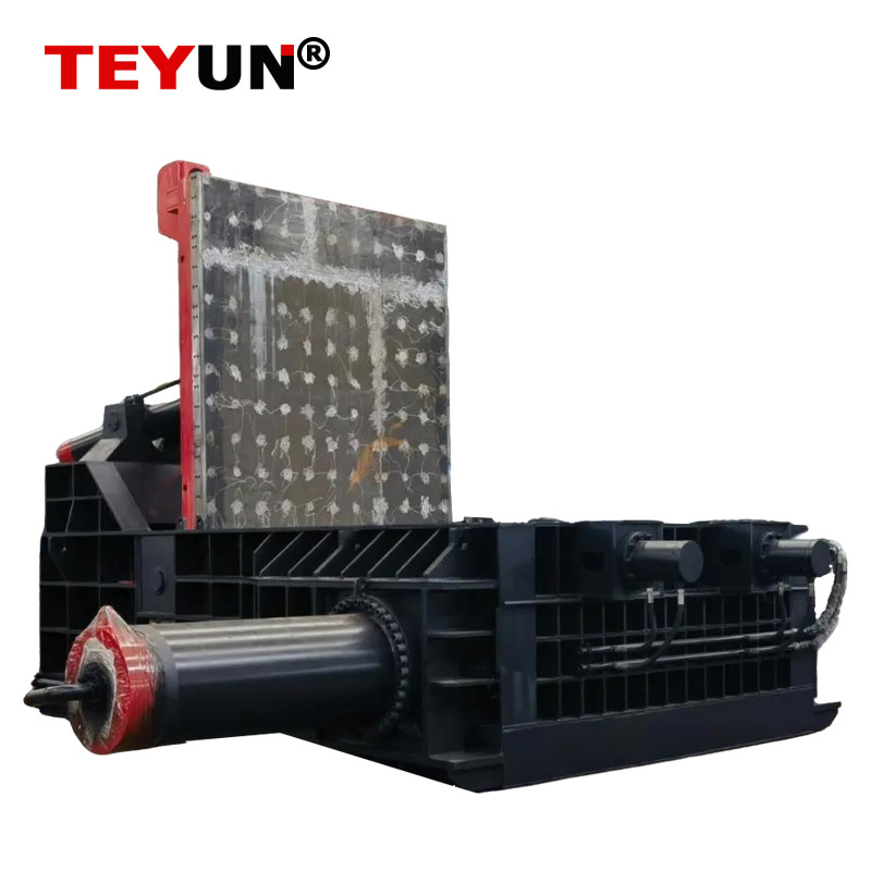 Automatic Hydraulic Horizontal Scrap Metal Recycling Compressor Baler Machine for Baling Stainless Steel, Aluminum, Steel, Car Shell with Servo Motor