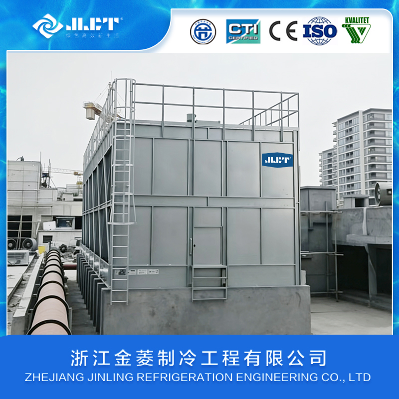 High Performance Cross Flow Combined Cooling Tower for Industry