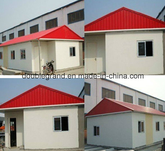 Prefabricated Light Steel Structure House with Sandwich Panel DG9-017