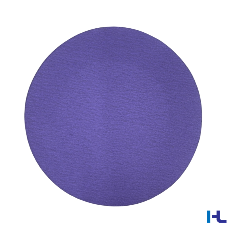 150mm 5inches No-Hole Purple Hook&Loop Sand Abrasive Ceramic Sanding Polishing Disc Like 3m 775L