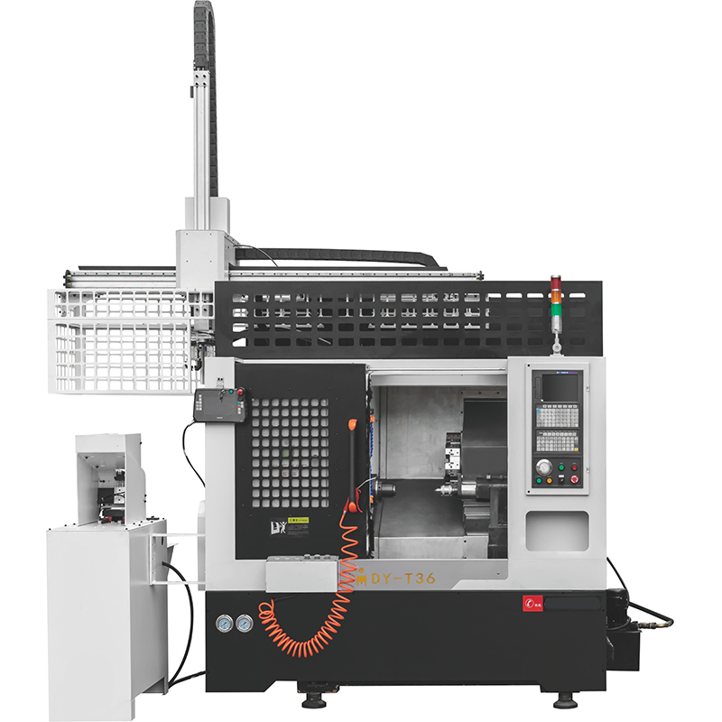 Tornio CNC a torretta automatico per tornitura ad alta velocità con bancale inclinato a traliccio