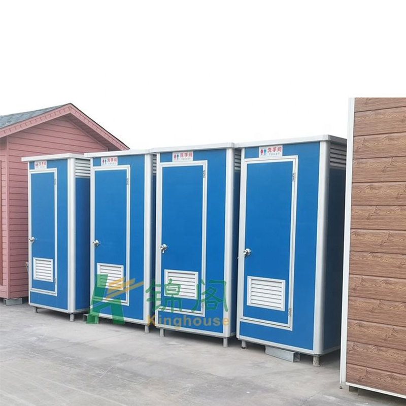 Vorgefertigte Badezimmer-WC mobile tragbare Toiletten im Freien mit Dusche