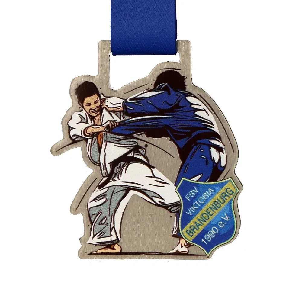Anpassbare Box-Scout UAE Trail Tennis Match Jujitsu Medaillen